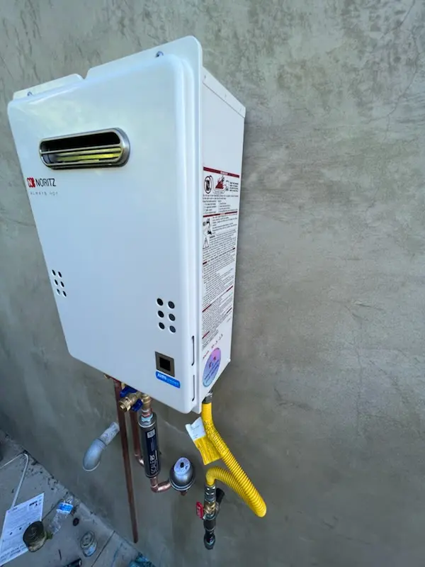 Tankless water heater installation for Essexshire homes